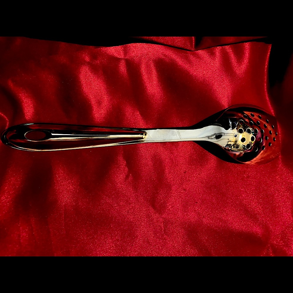 All-Clad Precision Stainless-Steel Slotted Spoon